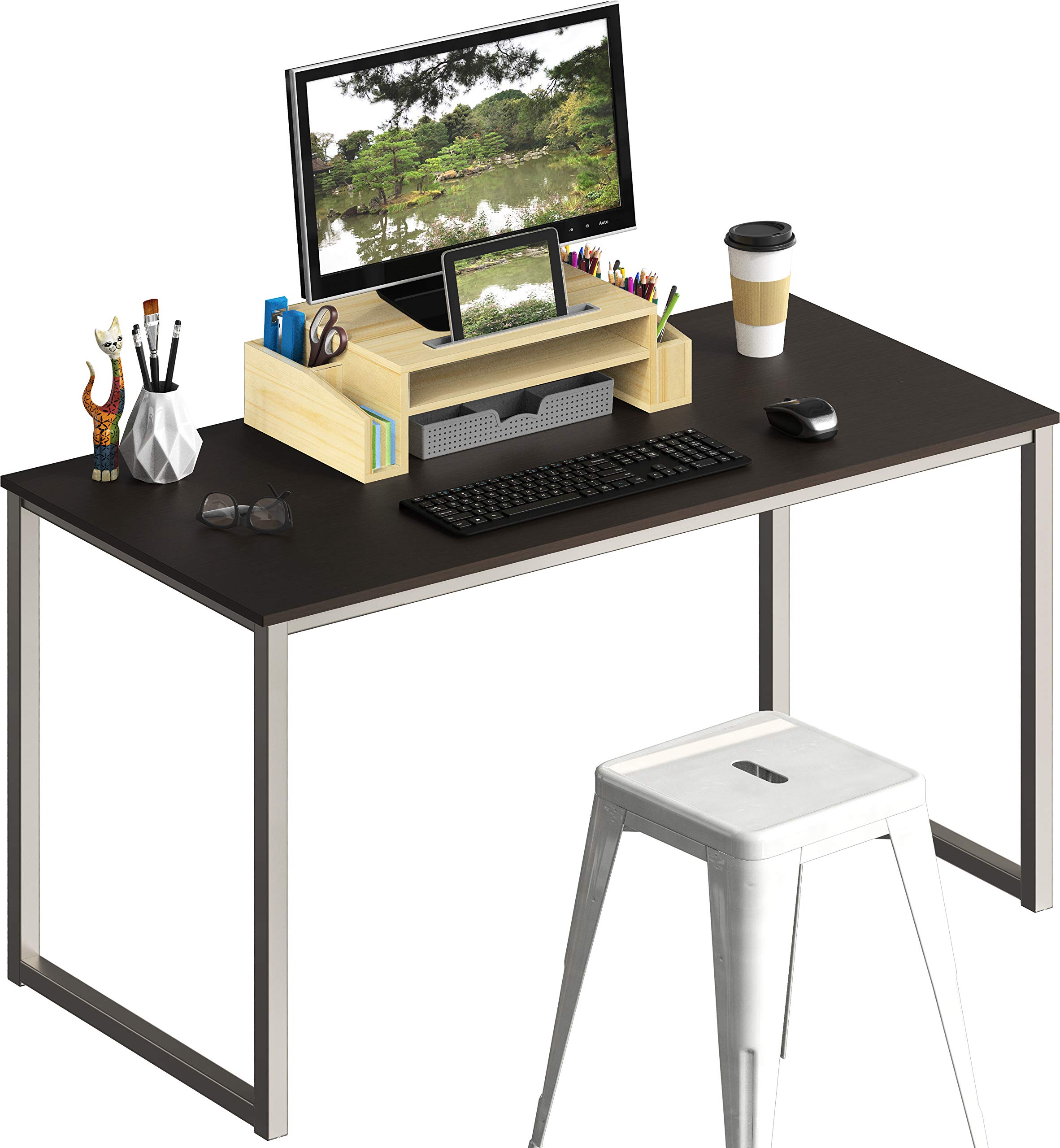 Mission 40 inches office desk, Espresso - image 3 of 5