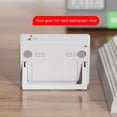 thumbnail image 4 of Temporizador digital Electrónico LCD Portable Portable Calendario Multi Modos Control de botón Contabilidad Contabilidad de la oficina Reloj Blanco Inevent HA059403-01B, 4 of 7