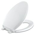 thumbnail image 2 of Kohler K73150 Cachet Quick Relase with Grip Tight Elongated Toilet Seat - White, 2 of 2