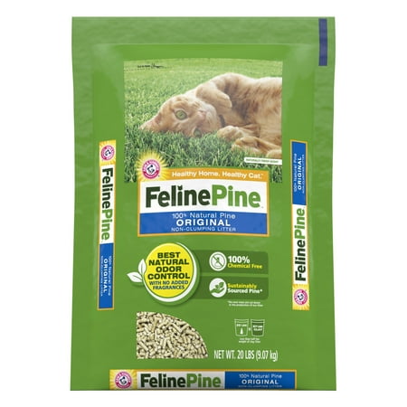 Feline Pine Original 100% Natural Cat Litter, 20 lb