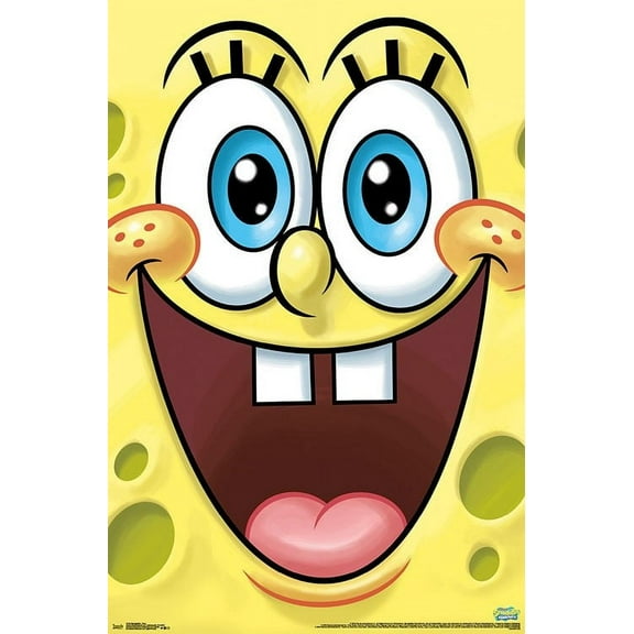 SpongeBob - Face Poster Print (22 x 34)