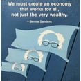 thumbnail image 2 of Bernie Sanders "We Must Create an Economy that Works For All..." Framed Art Generic, 2 of 4