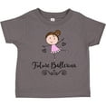 thumbnail image 3 of Inktastic Future Ballerina Girls Dance Girls Toddler T-Shirt, 3 of 5