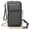 Gray, variant on Multi-pockets Women Crossbody Wallet Wristlet with Credit Card Slots