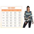 thumbnail image 3 of FORMRS Womens Long Sleeve Shirts UPF 50+ Sun Protection Quick Dry Fishing Hiking Tops, Size S-2XL, Green Mountains, 3 of 8