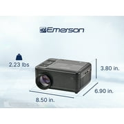 Emerson EVP-2504 120-Inch Home Theater LCD Projector with Built-In TV Tuner and DVD Player