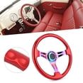 thumbnail image 1 of Racing Steering Wheel,  Universal Car Steering Wheel 350mm/14in Dia  For Racing Cars For Vehicles, 1 of 8