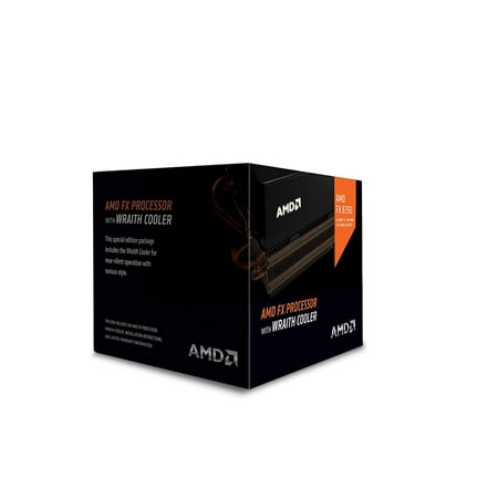 AMD FX 8-Core Black Edition FX-8350 Processor with Wraith Cooler (Best Cooler For Amd Fx 6300)