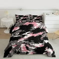 thumbnail image 2 of Manfei Abstract Camouflage 2pcs Bedding Comforter Set for Boys Girls,Graffiti Splash Twin Comforter Sets,Vintage Aesthetic Breathable Bedding Set,Microfiber Bedroom Decor,Reversible, 2 of 8