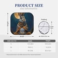 thumbnail image 3 of Sikiie Moon Night Sky Cute Rabbit Print Foldable Car Windshield Sun Visor, Car Window Sunshade Suitable for Sedan, SUV and Truck Car Accessories-Small, 3 of 6