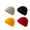 Beige,Yellow,Black,Red, variant on Tancuzo 4pcs Swag Wool Fisherman Beanies for Men, Knit Short Watch Cap Winter Warm Hats