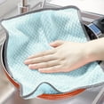 Daily Rag TowelDish Kitchen Cloth Dish OilCleaning Non Stick
