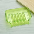 thumbnail image 1 of TABLZONE Soap Dish Con Ventosas Para Aerodinámico Color Verde Y Almacenamiento, 1 of 8