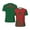 3, variant on Exclusive design Morocco Flag Grain 3D Printed Men For Running Bike Soccer Tennis Fitness Sports tshirt Mesh Fans Short T-shirt
