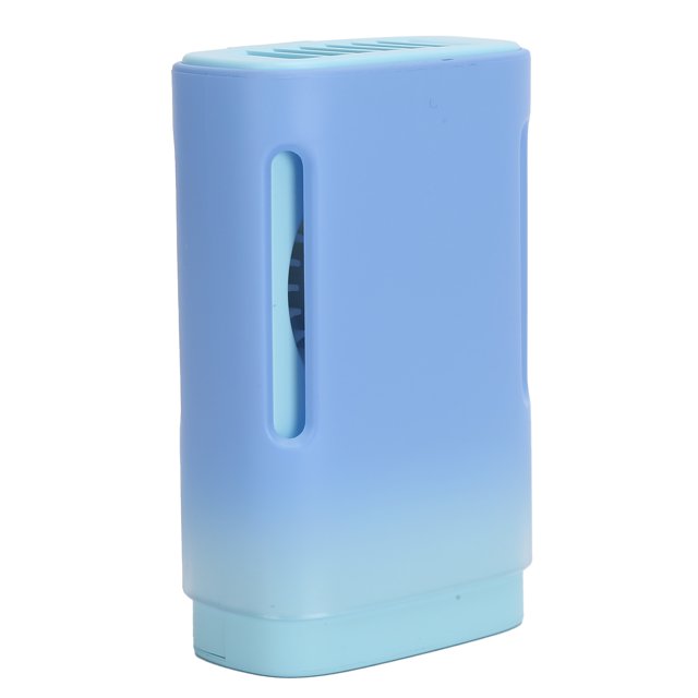 Ventilador de cuello colgante de 3 velocidades, miniventilador portátil de bolsillo elegante de verano para uso doméstico al aire libre