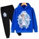 thumbnail image 3 of Conjunto de Elsa y Frozen para niños, ropa informal para niñas pequeñas, disfraz de manga larga, conjuntos de sudaderas con capucha para niños, ropa para niños de 2 a 14 años, 3 of 5