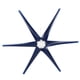 thumbnail image 1 of Generador De Viento Pequeño De 1600 W, Turbinas De Viento Profesionales, 6 Cuchillas -40 Grados Celsius -80 Grados Celsius Fibra De Nylon Para Terrazas Cabinas Casas Móviles, 1 of 8
