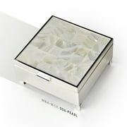 Gorgeous 18 Note Mother of Pearl with Silver Base Musical Keepsake - Under the Sea (The Little Mermaid)