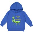 thumbnail image 2 of Inktastic Praying Mantis Clearly Up to Something Toddler Hoodie, 2 of 4