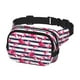 thumbnail image 2 of Fotbe Flamingos Cangurera Cuadrada con Estampado de Doble Capa, Bolsa de Cintura Ajustable Mini para Hombres y Mujeres, 2 of 9