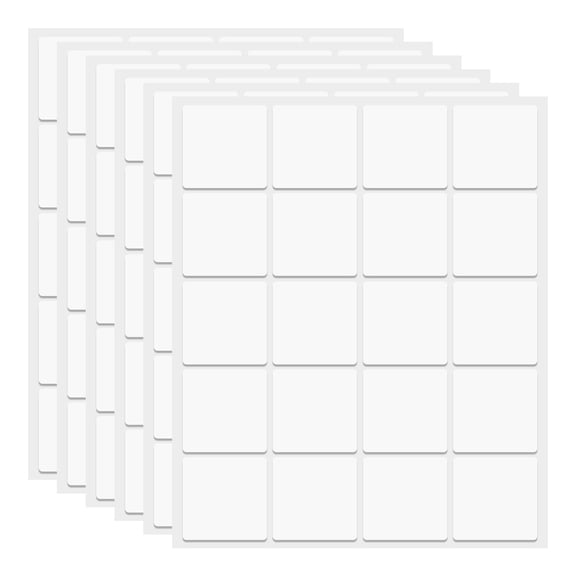Uxcell Double Sided Sticky Tape Dots Adhesive Two Sided Nano Dots Clear Removable Mounting Square Sticky Dots 1.18"x1.18"x0.03" 120Pcs