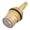 thumbnail image 1 of suyin Universal Replacement G3/4\" Tap Valves Brass Ceramic Disc Cartridge Inner Faucet Valve For Bathroom Kitchens Hot & Cold Faucets, 1 of 9
