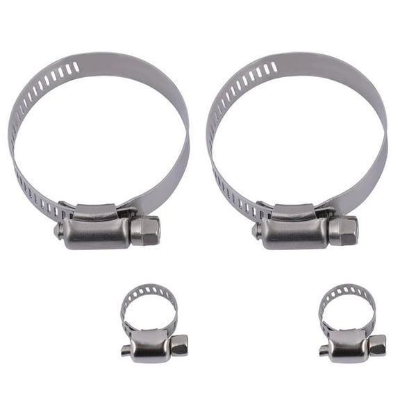AUTOMUTO universal Oil Radiator Hose Clamps Kit 8-10mm 27-51mm 4pcs