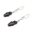 thumbnail image 4 of Clips de liberación de 2pcs Downrigger Power Power Abrip Line Libere Clips Gear de pesca portátil resistente con Snap para la pesca de la, 4 of 8