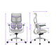 thumbnail image 5 of Silla Ergonómica Ultra Eco Randu Blanca – Ajustable con Soporte Lumbar y Respaldo Transpirable – Home Office, 5 of 5
