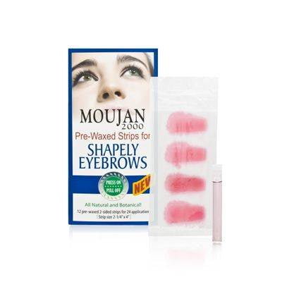 - TR International Moujan Pre-Waxed Strips, 12 ea