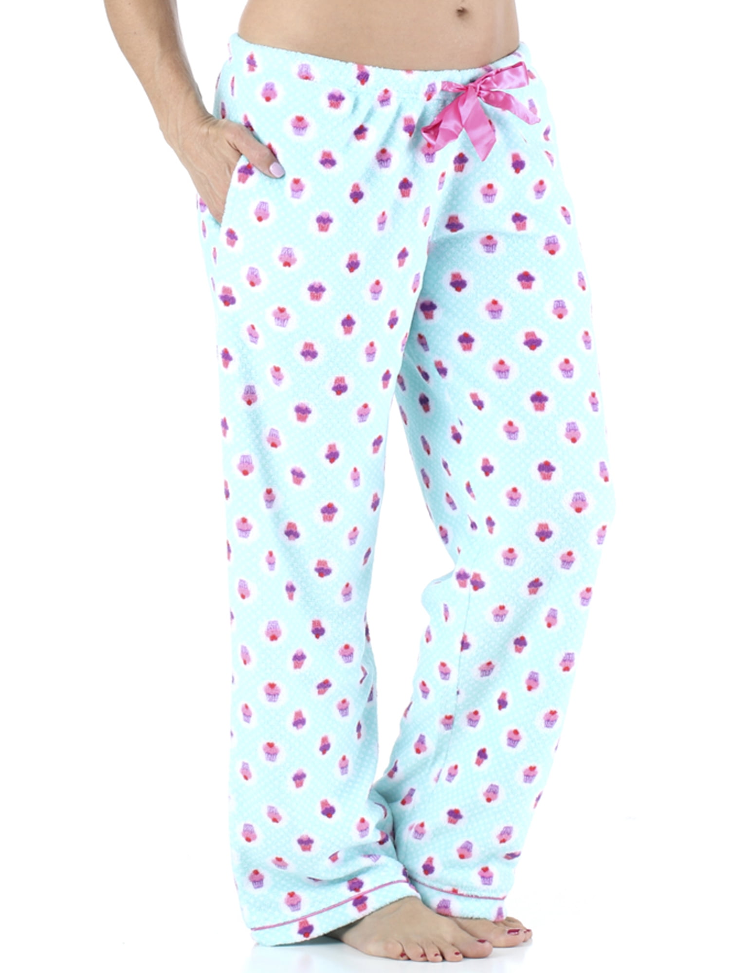 women's fleece pj pants