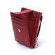 thumbnail image 1 of Cartera delgada para mujer Tarjetero fino para mujer Bloqueo RFID Carteras pequeñas de cuero genuino Rojo oscuro, 1 of 5