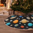 thumbnail image 5 of Sikiie Planets In Deep Space Christmas Tree Skirt, Christmas Tree Decorations, Christmas Decor, Tree Mat Decoration(30-48IN)-30", 5 of 6