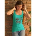 thumbnail image 2 of Wild One Or Leopard  Art Racerback Tank Women -Image by Shutterstock, Female Small, 2 of 4