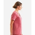 thumbnail image 2 of Onna NN310 Women's Invincible V-Neck Stretch Scrub Top-Calm Pink-M, 2 of 4