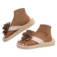 thumbnail image 3 of enyan Shoes for Women Flip Flops For Women with Arch Support Comfortable Yoga Mat Orthopedic Sandals Lightweight Womens Flip-Flop,Brown,Size 8.5, 3 of 7