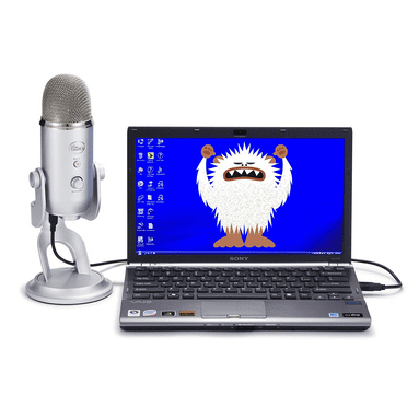 Blue Microphone Yeti USB Microphone - Silver