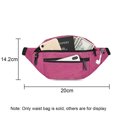 thumbnail image 2 of Bolsa de pecho diagonal para viajar y correr, riñonera impermeable, riñonera deportiva de ocio, riñonera de fitness, bolsa para teléfono móvil, 2 of 6