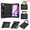 Black, variant on Heavy Duty Shockproof Case For iPad Pro 13 2025 / 2024,Anti Drop Silicone+PC Layer Protective Case 360 ° Handheld Rotating Handle Stand ,Shoulder Strapwith With Pen Slot,Pink