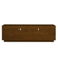 thumbnail image 6 of 63" Mid-Century Modern TV Stand for TVs up to 75", Thick Sturdy Farmhouse Entertainment Cabinet, Media Console for Living Room, Louver Design & Solid Wood Drawers & Outlet Holes, Walnut, 6 of 6