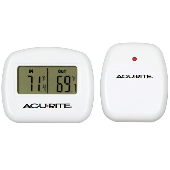 AcuRite Wireless Indoor/Outdoor Thermometer (00782A4)
