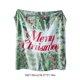 thumbnail image 3 of Manta Navideña de Franela con Árbol de Navidad | Escena de Bosque Nevado | Manta de Felpa Gruesa de Doble Cara para Siesta | Regalo Navideño | Verde - 100 X 130 Cm, 3 of 7