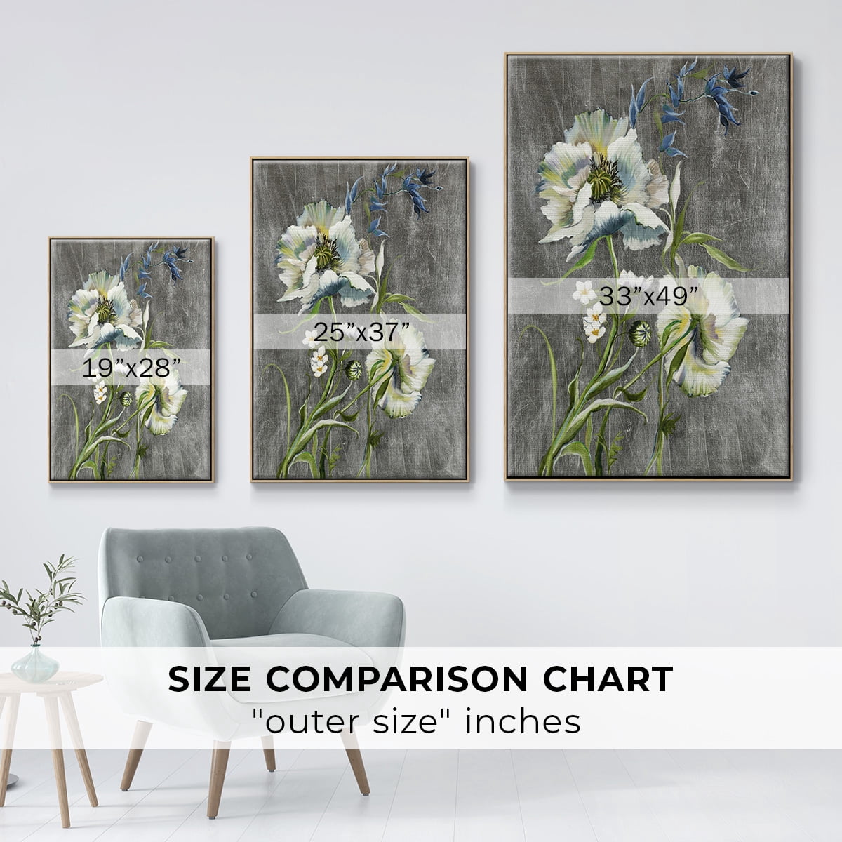 Sunny Sunday I Framed Premium Gallery Wrapped Canvas - Ready to Hang - 17 x 25 - Natural Wood Floating Frame