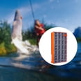 thumbnail image 1 of Caja de señoría de aparejo de pesca con divisores extraíbles de divisores de almacenamiento portátil multifuncional resistente para ganchos de líneas Naranja, 1 of 8