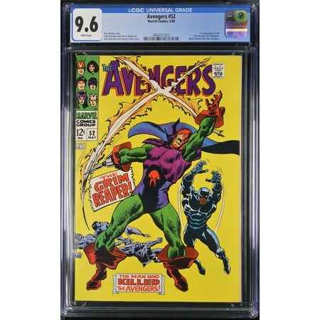 Avengers #52 - CGC 9.6 Comic Book