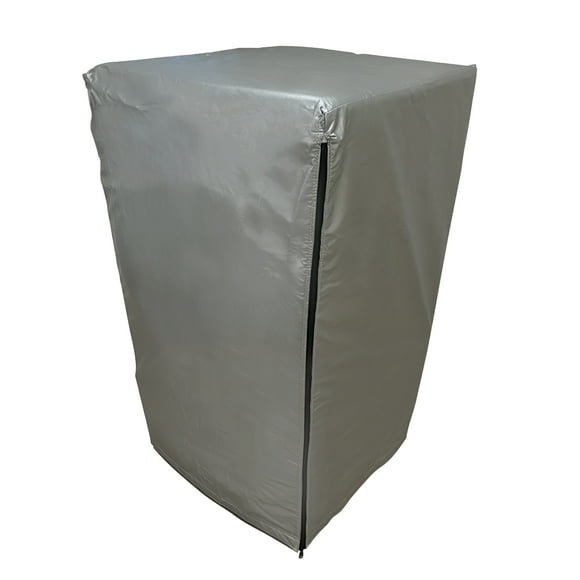Funda para Lavadora - Secadora Digital Impermeable de Carga Frontal - Cubierta de Lavadora y Secadora de Lona Afelpada Premium con Costuras Reforzadas - Protege ante Sol, Agua y Golpes 72 x 72 x 92 cm