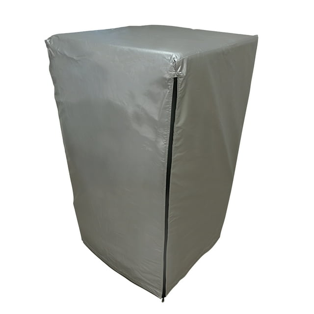 Funda para Lavadora - Secadora Digital Impermeable de Carga Frontal - Cubierta de Lavadora y Secadora de Lona Afelpada Premium con Costuras Reforzadas - Protege ante Sol, Agua y Golpes 72 x 72 x 92 cm