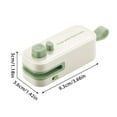 thumbnail image 6 of Shoreew Mini Bag Sealer Rechargeable 2-in-1 Heat Sealer with Cutter Portable Sealing Machine for Plastic Bags Kitchen Sealant Device, 6 of 7