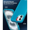 thumbnail image 4 of Entronix Heavy Duty Case designed for iPhone 17 - Triple Layer Bumper Cover, Protective Smartphone Accessories, Teal, 4 of 6
