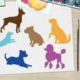 thumbnail image 5 of 1 Bag 10pcs Dog Stencils 6×6inch Pet Dog Theme Painting Template with Paint Brush Hound Dog Poodle Schnauzer Dog Golden Retriever Drawing Stencil for DIY Projects Crafts Furniture Canvas Decor diy, 5 of 9